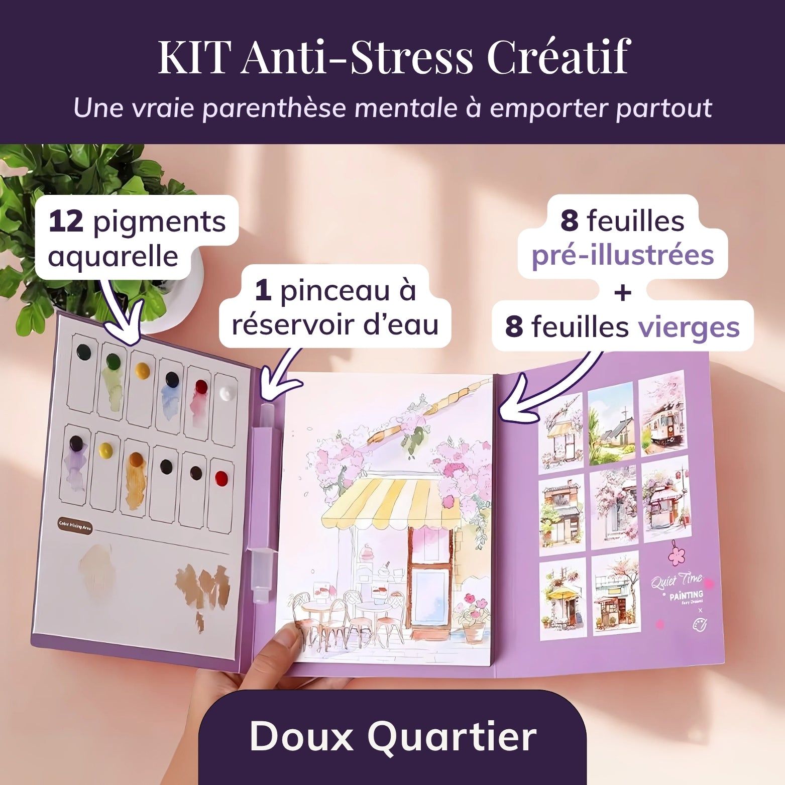 Kit anti-stress créatif